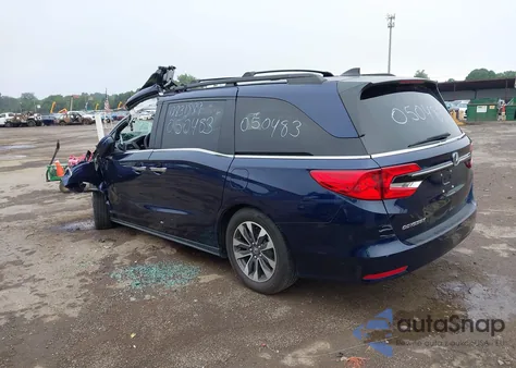 2024 Honda Odyssey Exl из США, поврежденный, VIN 5FNRL6H67RB050483